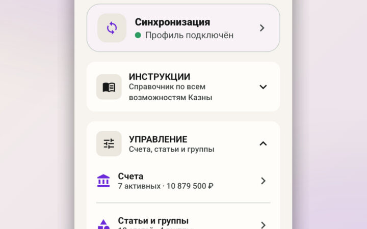 Скриншот 5 продукта Казна